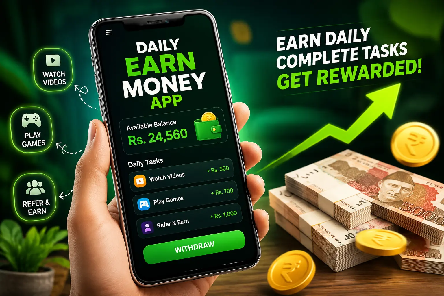 Daily Earn Money App